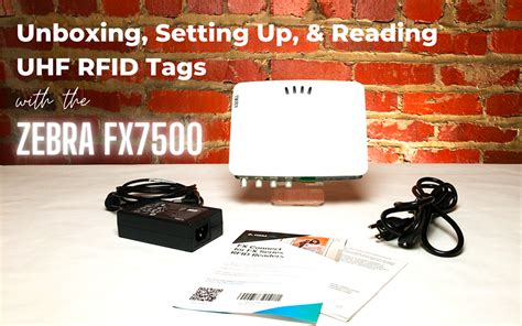 how to hook up an uhf rfid transciever|Zebra FX7500 UHF RFID Reader .